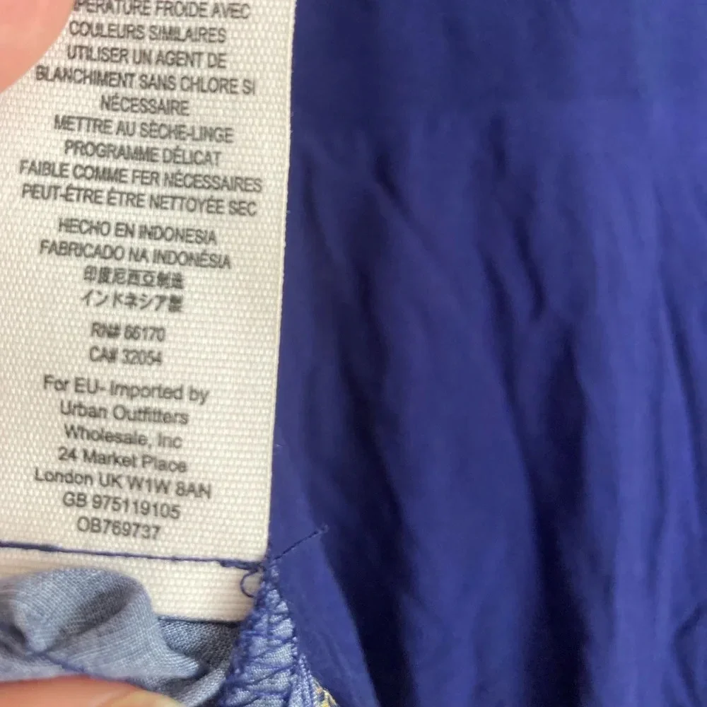 Free People dark blue tunic size XS - Picture 3 of 9